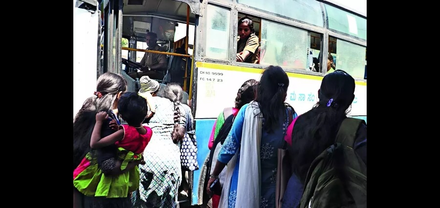 Free Bus Rides To Bengaluru Women For Commuting To Work And Play